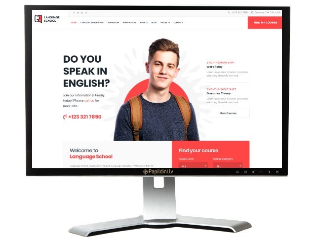 Разработка веб сайта для бизнеса, дизайн № 40